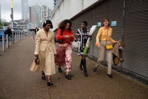 Street Style at London Fashion Week Spring 2022