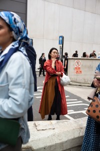 Street Style at London Fashion Week Spring 2022