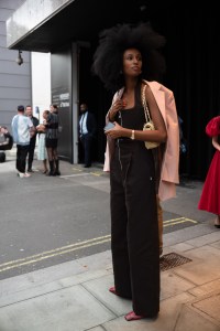 Street Style at London Fashion Week Spring 2022