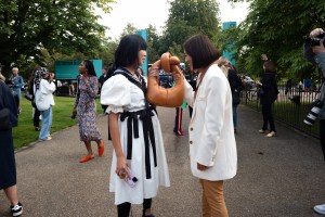 Street Style at London Fashion Week Spring 2022