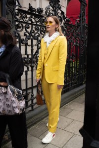 Street Style at London Fashion Week Spring 2022