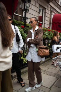 Street Style at London Fashion Week Spring 2022