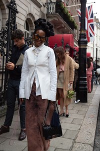 Street Style at London Fashion Week Spring 2022