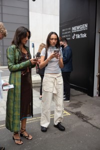 Street Style at London Fashion Week Spring 2022