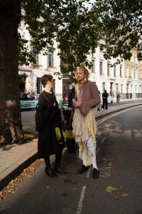 Street Style at London Fashion Week Spring 2022
