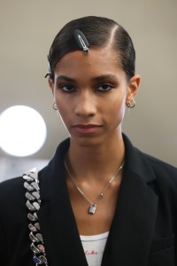 Backstage at Tom Ford RTW Spring 2022