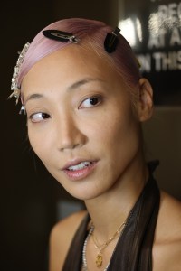 Backstage at Tom Ford RTW Spring 2022
