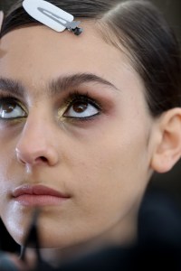 Backstage at Tom Ford RTW Spring 2022
