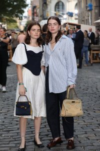 Front row at Tory Burch  RTW Spring 2022