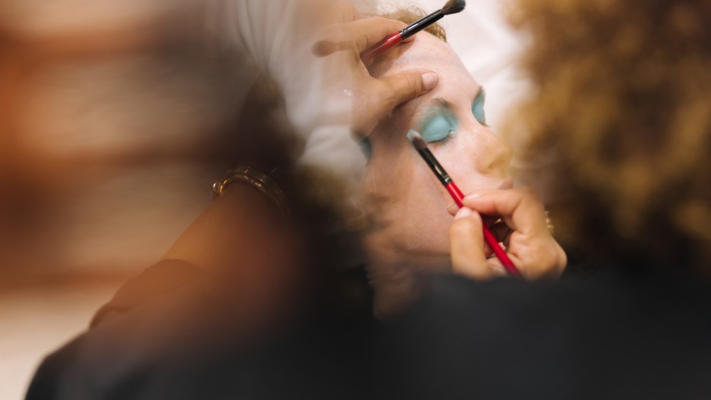 Backstage at CDLM RTW Spring 2022