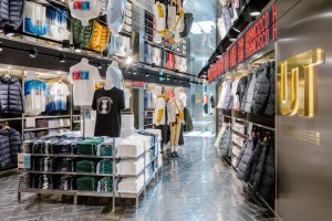 A look at the Uniqlo Rivoli flagship store.