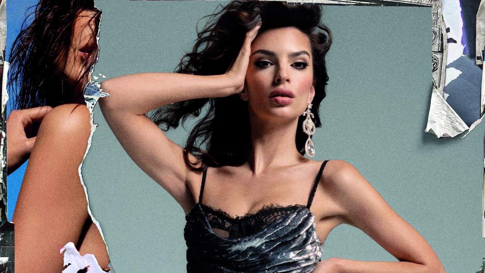Emily Ratajkowski is featured in the Dundas x Revolve ad campaign.