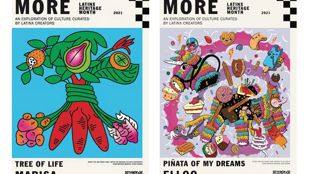 Artworks by Marisa Fulper Estrada and Elloo for Vans ‘So Much More’ initiative.
