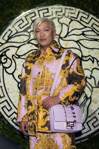 Backstage at Versace & Fendi Collaboration Pre-Fall 2022