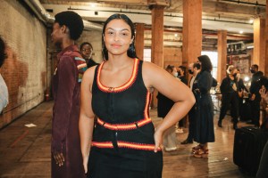 Backstage at Gabriela Hearst RTW Spring 2022