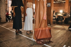 Backstage at Gabriela Hearst RTW Spring 2022