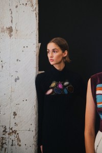 Backstage at Gabriela Hearst RTW Spring 2022