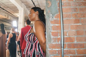Backstage at Gabriela Hearst RTW Spring 2022