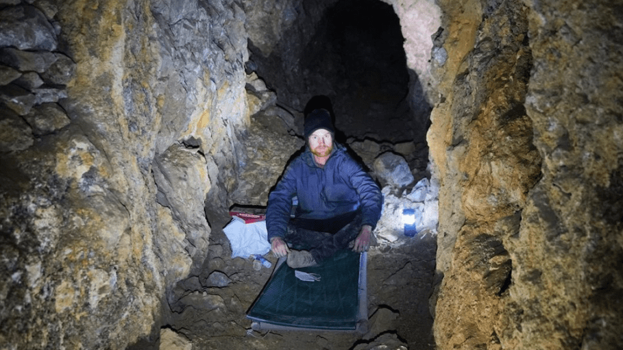 Historian Brent Underwood discovered a 100-year-old pair of Levi’s jeans—some of the oldest to-date—in an abandoned mine in Cerro Gordo, CA.