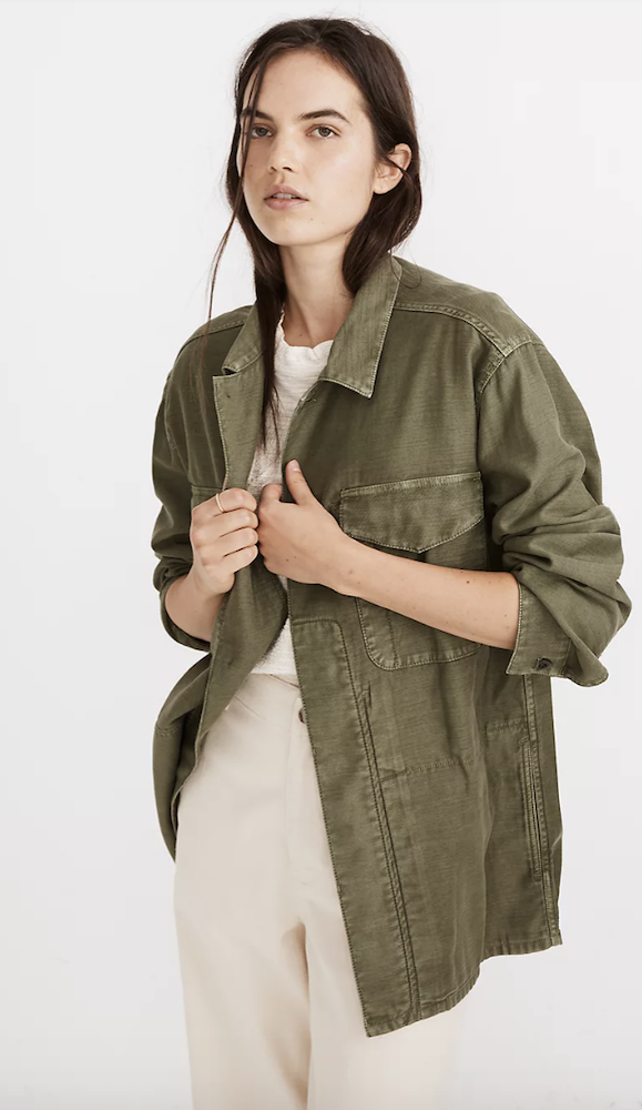 Since foliage won’t be the only source of color this Fall, make sure your closets are stocked with trending colored denim.