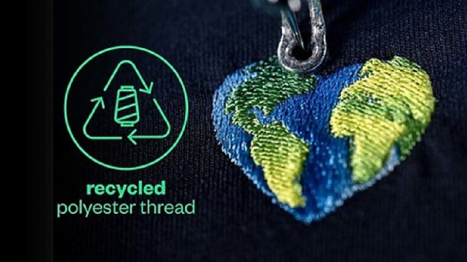 Coloreel is shifting to 100 percent recycled polyester thread to be used with its instant thread coloring technology for embroideries.