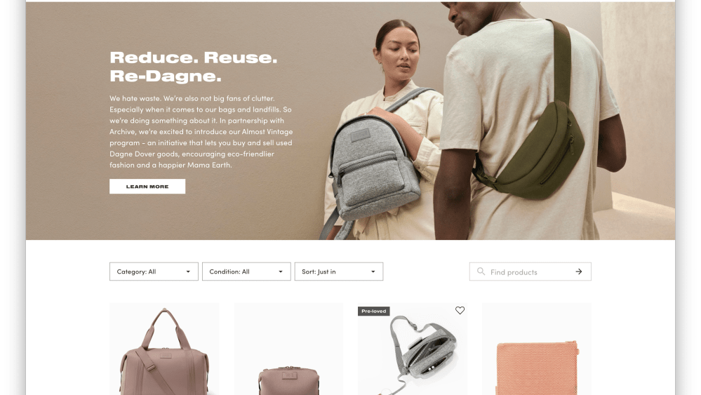 Dagne Dover, handbags, resale, vintage