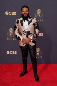 Anthony Anderson arrives at the 73rd Primetime Emmy Awards on Sunday, Sept. 19, 2021, at L.A. Live in Los Angeles. (AP Photo/Chris Pizzello)