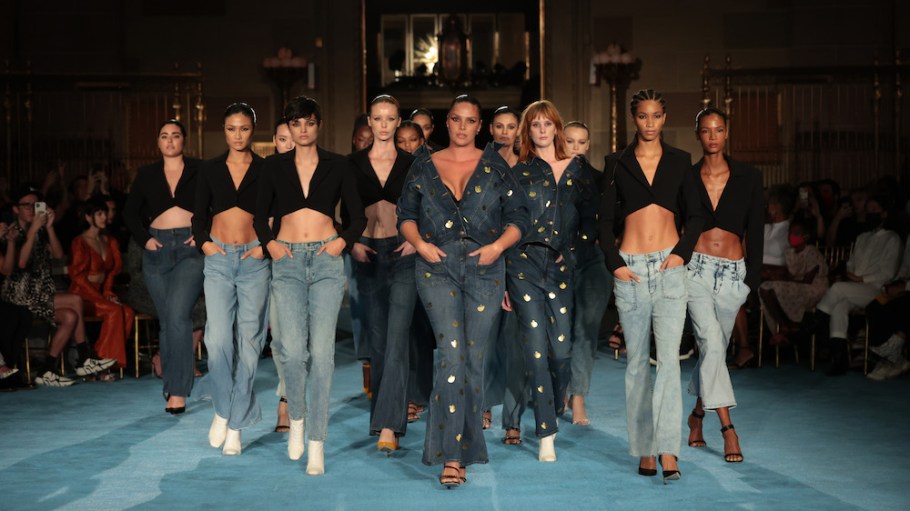 Christian Siriano kicked off New York Fashion Week Tuesday night with a first look at his denim designs for Gloria Vanderbilt.