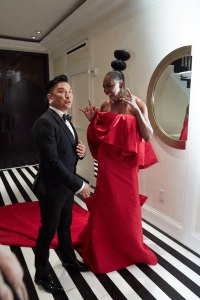 Prabal Gurung with Venus Williams