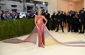 Saweetie attends The Metropolitan Museum of Art's Costume Institute benefit gala celebrating the opening of the "In America: A Lexicon of Fashion" exhibition on Monday, Sept. 13, 2021, in New York. (Photo by Evan Agostini/Invision/AP)