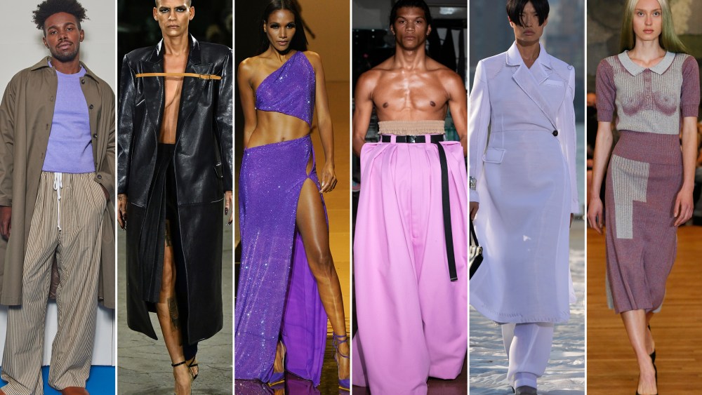 Looks from Connor McKnight, Luar, Sergio Hudson, Willy Chavarria, Peter Do, and Puppets and Puppets.