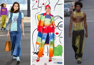 Slouchy fits and vibrant colors bring a youthful vibe to Spring/Summer 2022 collections at New York Fashion Week.