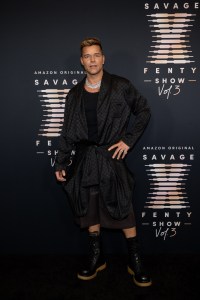 LOS ANGELES, CALIFORNIA - SEPTEMBER 22: In this image released on September 22, Ricky Martin attends Rihanna's Savage X Fenty Show Vol. 3 presented by Amazon Prime Video at The Westin Bonaventure Hotel & Suites in Los Angeles, California; and broadcast on September 24, 2021. (Photo by Emma McIntyre/Getty Images for Rihanna's Savage X Fenty Show Vol. 3 Presented by Amazon Prime Video)