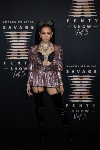 LOS ANGELES, CALIFORNIA - SEPTEMBER 22: In this image released on September 22, Bella Poarch attends Rihanna's Savage X Fenty Show Vol. 3 presented by Amazon Prime Video at The Westin Bonaventure Hotel & Suites in Los Angeles, California; and broadcast on September 24, 2021. (Photo by Emma McIntyre/Getty Images for Rihanna's Savage X Fenty Show Vol. 3 Presented by Amazon Prime Video)