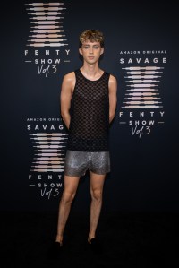 LOS ANGELES, CALIFORNIA - SEPTEMBER 22: In this image released on September 22, Troye Sivan attends Rihanna's Savage X Fenty Show Vol. 3 presented by Amazon Prime Video at The Westin Bonaventure Hotel & Suites in Los Angeles, California; and broadcast on September 24, 2021. (Photo by Emma McIntyre/Getty Images for Rihanna's Savage X Fenty Show Vol. 3 Presented by Amazon Prime Video)