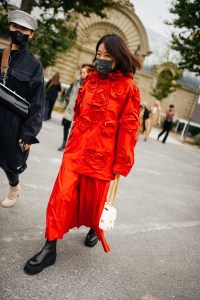 Street Style at Paris Fashion Week Spring 2022