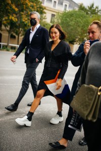 Street Style at Paris Fashion Week Spring 2022