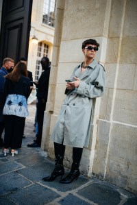 Street Style at Paris Fashion Week Spring 2022