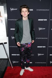 Actor Timothée Chalamet attends the premiere of "Nymphomaniac: Volume I" at The Museum of Modern Art on Thursday, March 13, 2014 in New York. (Photo by Evan Agostini/Invision/AP)