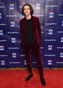 Timothee Chalamet arrives at the 27th annual Independent Film Project's Gotham Awards at Cipriani Wall Street on Monday, Nov. 27, 2017, in New York. (Photo by Evan Agostini/Invision/AP)