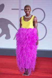 Cynthia Erivo attending the Last Night In Soho Premiere as part of the 78th Venice International Film Festival in Venice, Italy on September 04, 2021. Photo by Aurore Marechal/Abaca/Sipa USA(Sipa via AP Images)