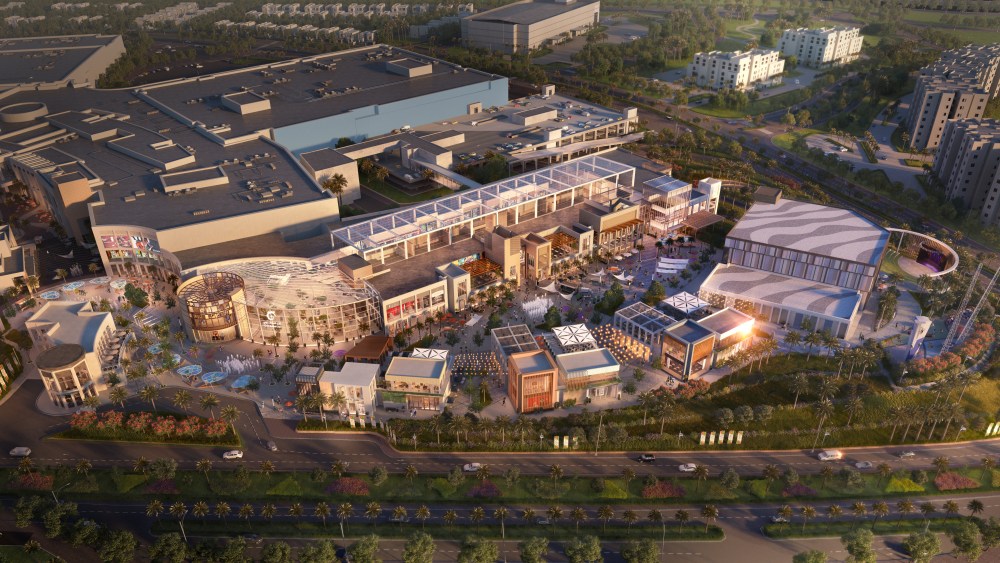 The Cairo Festival City Mall.