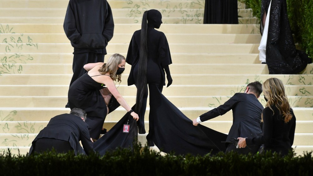 Kim Kardashian at the 2021 Met Gala