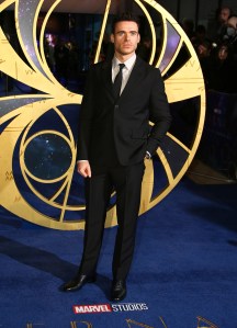 Richard Madden poses for photographers upon arrival at the premiere of the film 'Eternals' on Wednesday, Oct. 27, 2021, in London. (Photo by Joel C Ryan/Invision/AP)