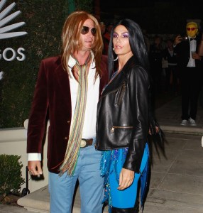 Celebrities attend the Casamigos Halloween party in LA, 24 October 2014.25 October 2014. Vantage News/IPx