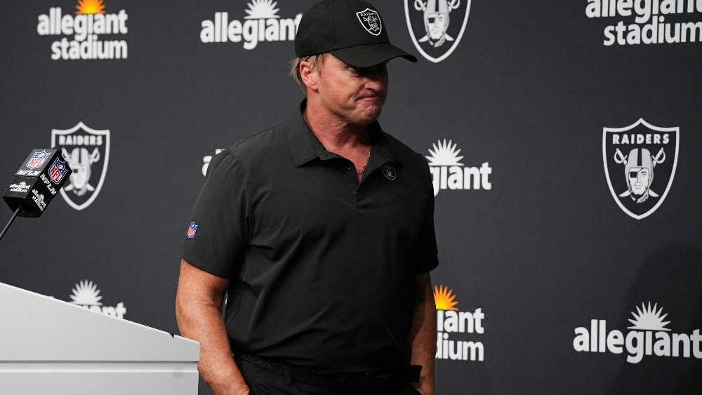 Skechers ended its contract with former Las Vegas Raiders head coach Jon Gruden after emails surfaced reportedly showing him use racist, homophobic and misogynistic language