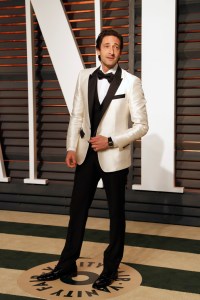 Adrien Brody attends the Vanity Fair Oscar Party, 2015.