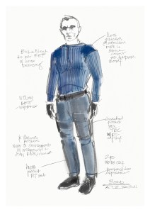 Costume sketch by Suttirat Anne Larlarb.