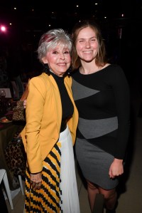 Rita Moreno and Paxton Smith