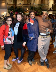Cleo Letan, Olympia Letan, Gary Robinson, Andre Walker